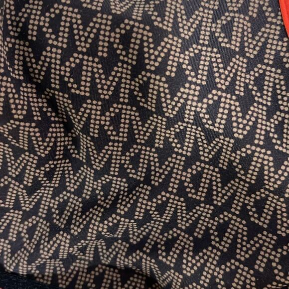 Michael Kors Logo Tape Stretch Nylon Racerback Sports Bra, Size Small - Picture 6 of 10